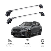 BMW X5 2019  et modèles ultérieurs TRX2 Thunder Carrier Barres transversales pour galerie de toit 2 barres